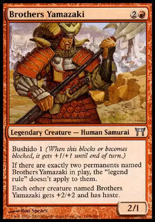 Guerriers de Kamigawa - Frères Yamazaki