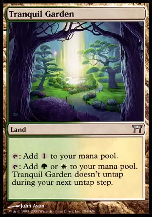 Guerriers de Kamigawa - Jardin tranquille