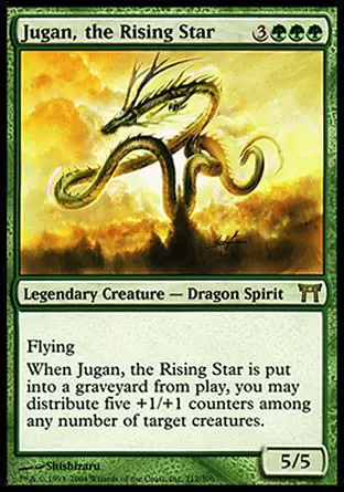 Guerriers de Kamigawa - Jugan, l\'étoile ascendante