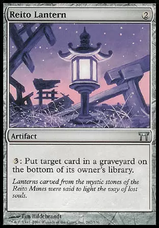 Guerriers de Kamigawa - Lanterne de Reito