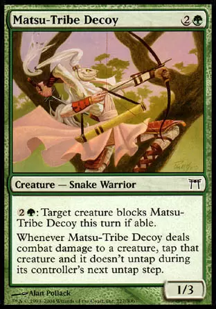 Guerriers de Kamigawa - Leurreur de la tribu Matsu