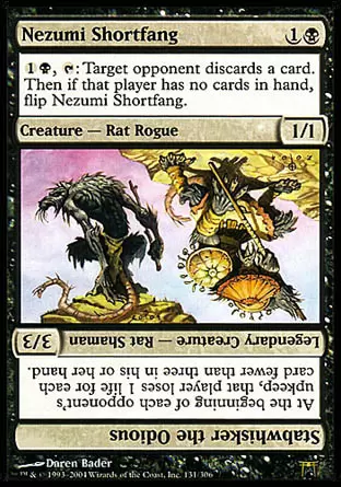 Guerriers de Kamigawa - Nezumi rasdecroc