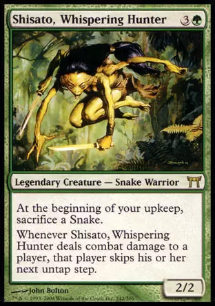 Guerriers de Kamigawa - Shisato, la chasseresse
