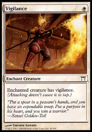 Guerriers de Kamigawa - Vigilance