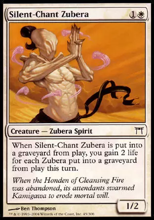 Guerriers de Kamigawa - Zubera au chant silencieux