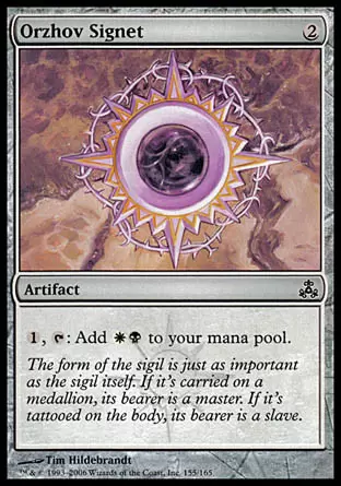 Le pacte des guildes - Cachet d\'Orzhov