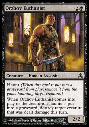 Le pacte des guildes - Euthanasiste orzhov
