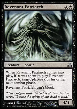 Le pacte des guildes - Patriarche revenant