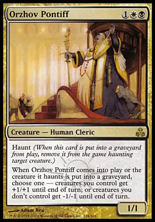 Le pacte des guildes - Pontife d\'Orzhov