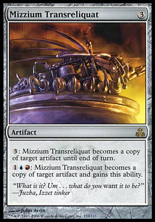 Le pacte des guildes - Transrelique en mizzium