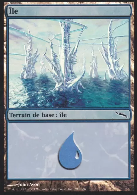 Mirrodin - Île Foil