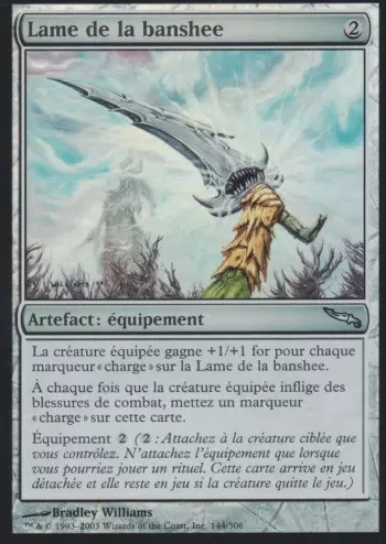 Mirrodin - Lame de la banshee Foil