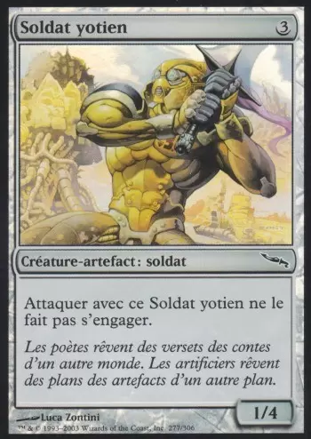 Mirrodin - Soldat yotien Foil