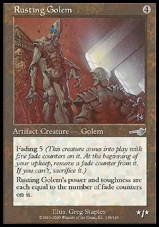Nemesis - Golem rouillant