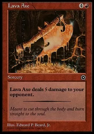 Portal - 2nd age - Hache de lave