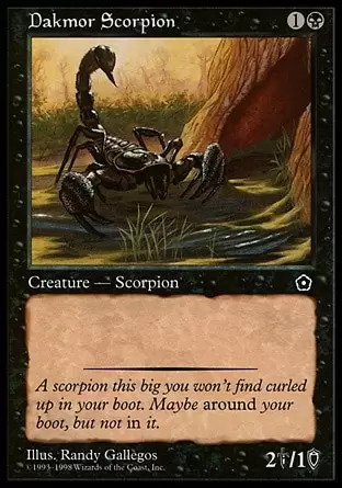 Portal - 2nd age - Scorpion du Marennois