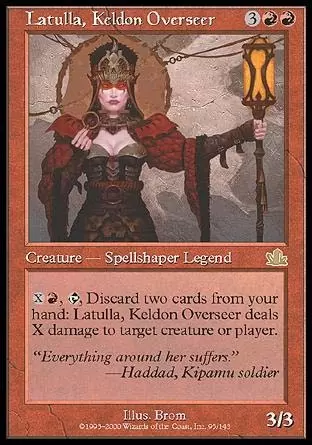 Prophétie - Latulla, brigadière kelde