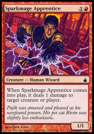 Ravnica : la cité des guildes - Apprenti étincemage // Apprentie étincemage