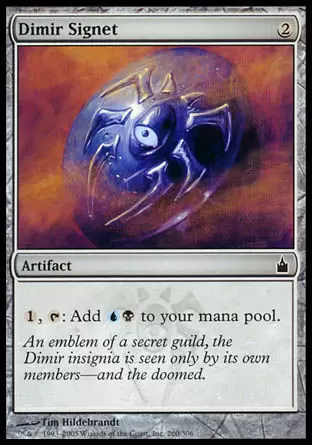 Ravnica : la cité des guildes - Cachet de Dimir