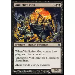 Foule vindicative