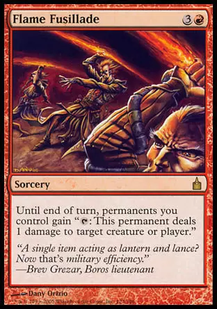 Ravnica : la cité des guildes - Fusillade de flammes