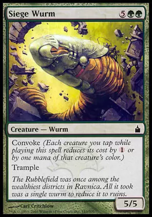 Ravnica : la cité des guildes - Guivre de siège