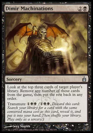 Ravnica : la cité des guildes - Machinations des Dimir