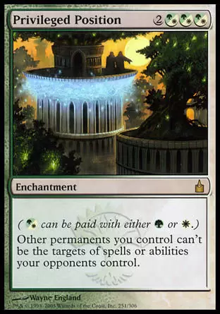 Ravnica : la cité des guildes - Position privilégiée