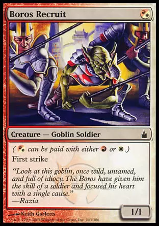 Ravnica : la cité des guildes - Recrue boros