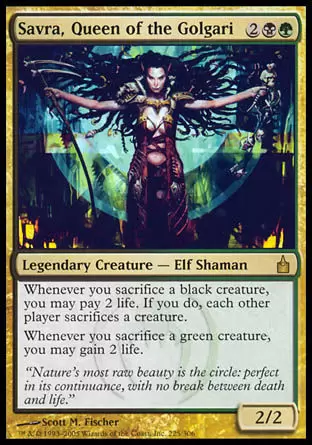 Ravnica : la cité des guildes - Savra, Reine des Golgari