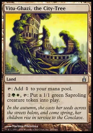 Ravnica : la cité des guildes - Vitu-Ghazi, la Citarborescence