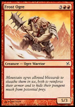 Traîtres de Kamigawa - Ogre du gel