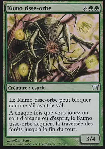 Guerriers de Kamigawa - Kumo tisse-orbe Foil
