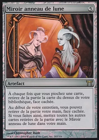 Guerriers de Kamigawa - Miroir anneau de lune Foil