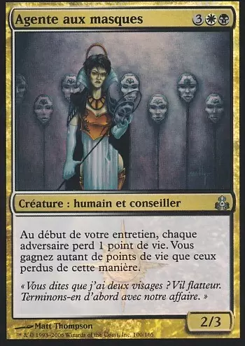 Le pacte des guildes - Agente aux masques Foil