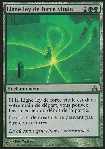 Le pacte des guildes - Ligne ley de force vitale Foil