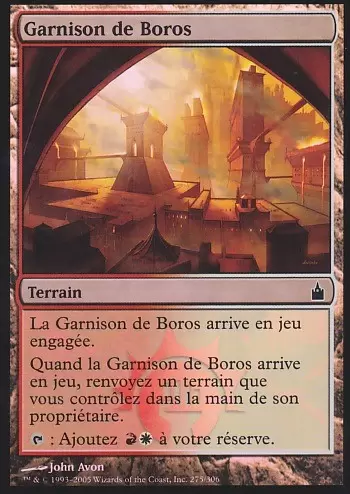 Ravnica : la cité des guildes - Garnison de Boros Foil