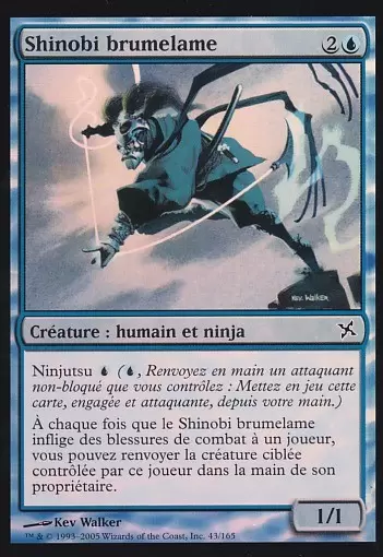 Traîtres de Kamigawa - Shinobi brumelame Foil