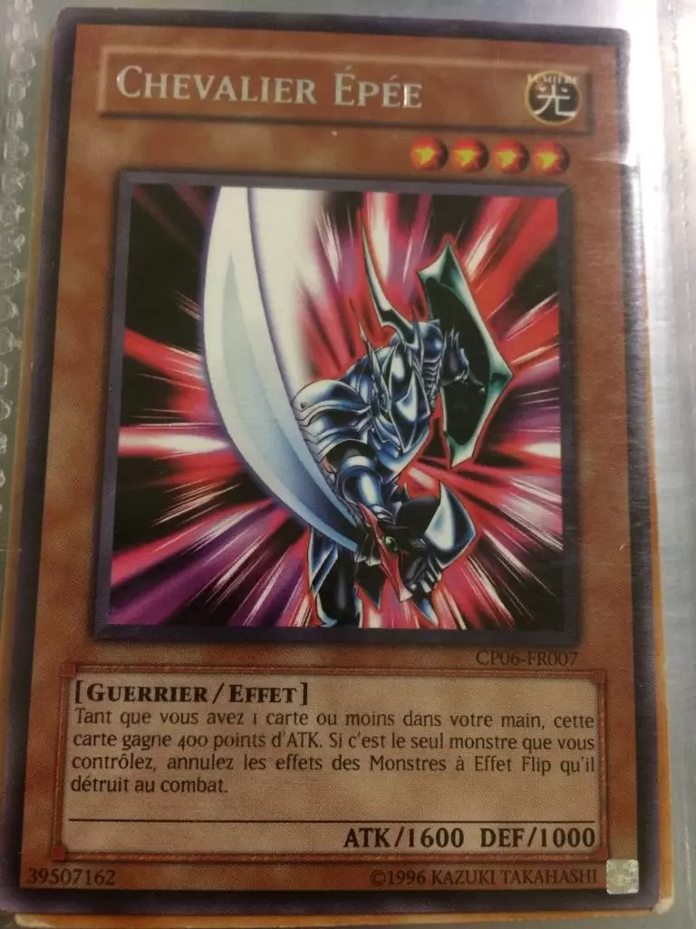 Paquet du Champion 6 CP06 - Chevalier Epée