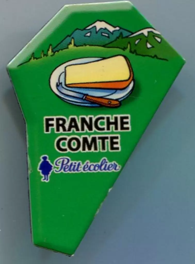 Magnets Petit Ecolier - Cours de Géographie - Franche-Comté