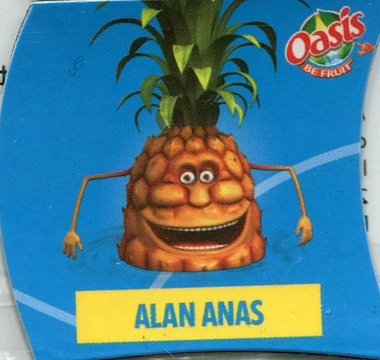 Magnets P\'tit Oasis - Les Fruits Oasis - Alan Anas