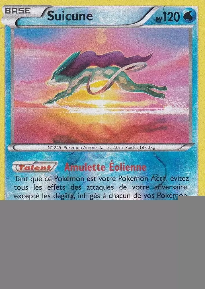 Pokémon XY Rupture Turbo - Suicune Reverse