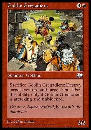 Aquilon - Grenadiers gobelins