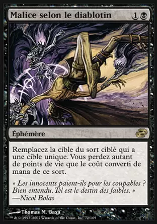 Chaos Planaire - Malice selon le diablotin