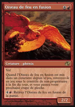 Chaos Planaire - Oiseau de feu en fusion