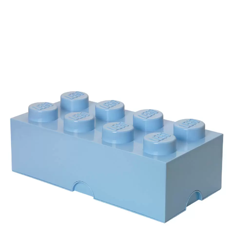 Rangements LEGO - LEGO Storage Brick 8 - Light Royal Blue