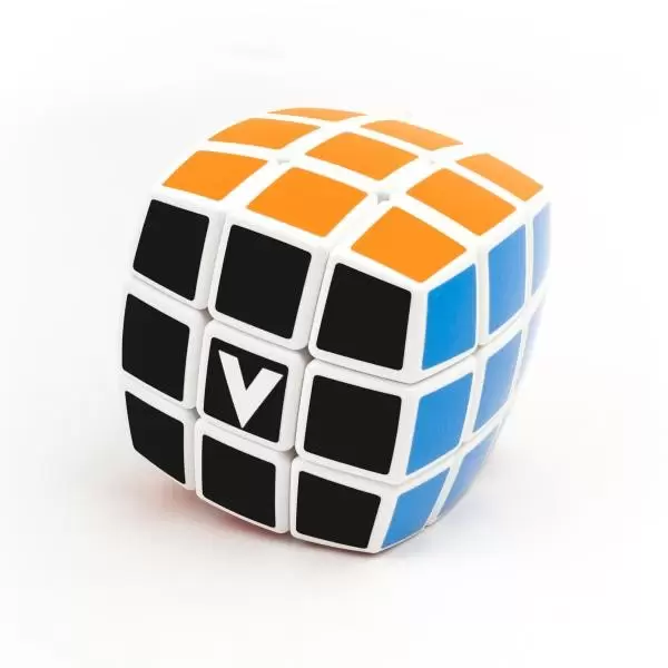 Rubik\'s Cube - V-cube 3 bombe blanc
