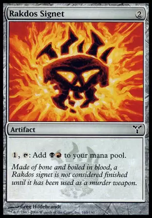 Discorde - Cachet de Rakdos