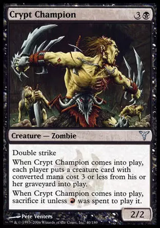Discorde - Champion de la crypte
