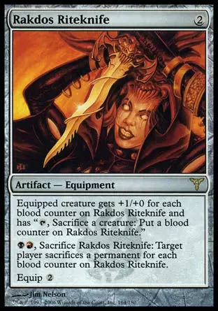 Discorde - Couteau rituel rakdos